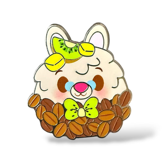 Disney Parks Munchlings White Rabbit Granola Parfait Pin