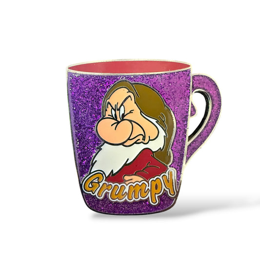 HKDL Character Mugs Grumpy Pin
