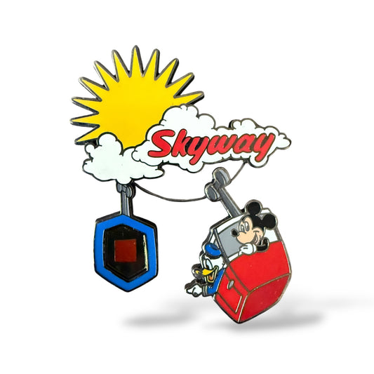 WDW Piece of Disney Skyway to Fantasyland Dangle Pin