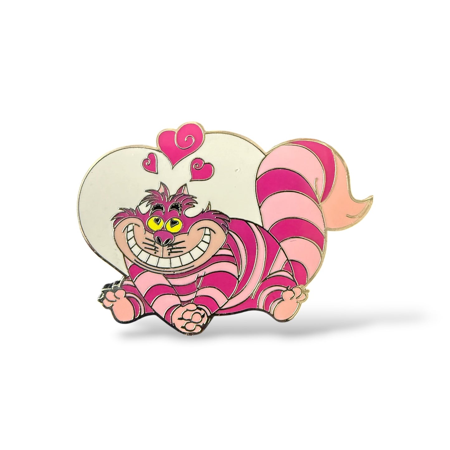 DLRP Cheshire Cat Hearts Pin