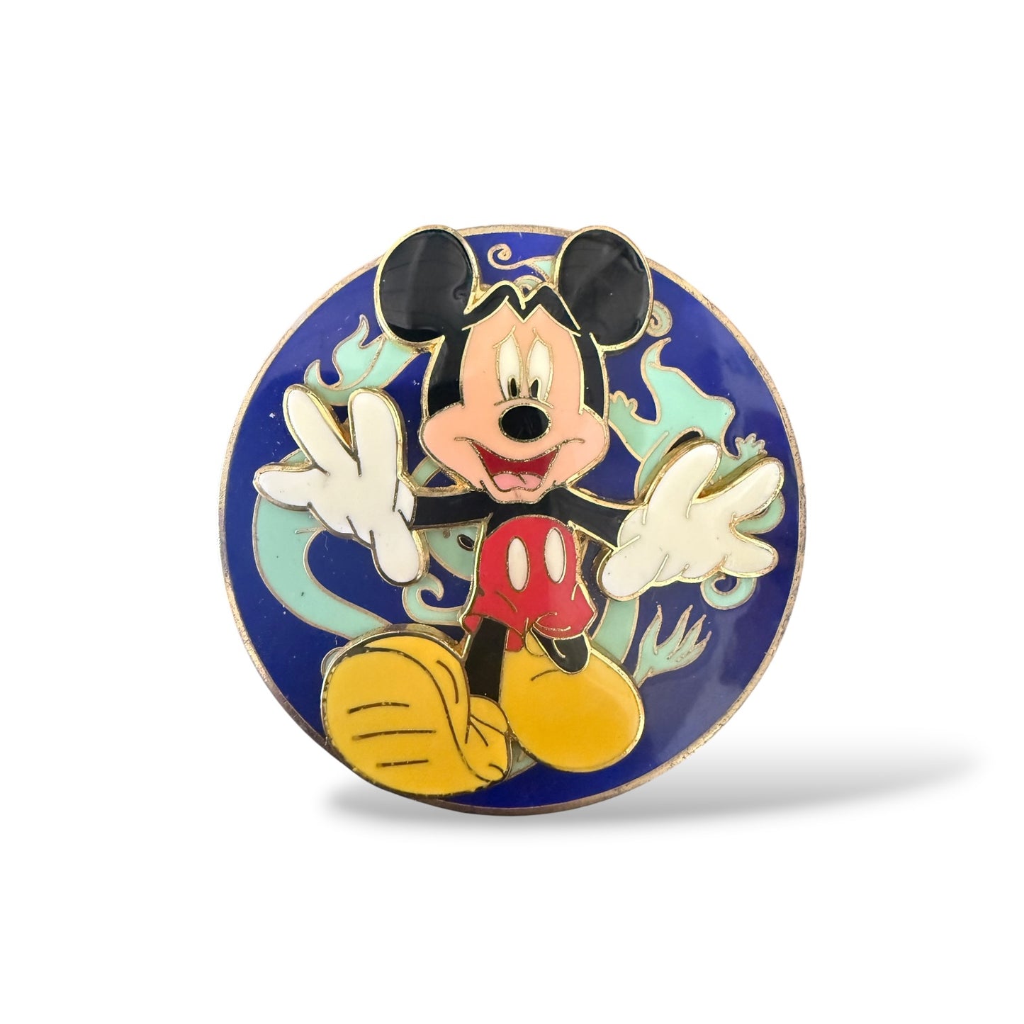 Disney Shopping Spooky Mickey Mouse Jumbo Spinner Pin