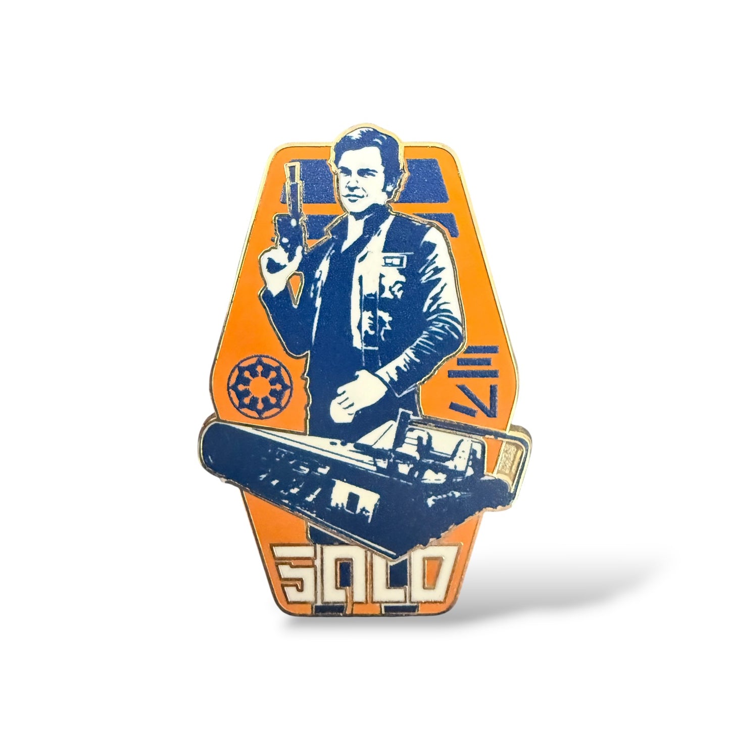 Disney Parks Solo: A Star Wars Story Han Solo Pin