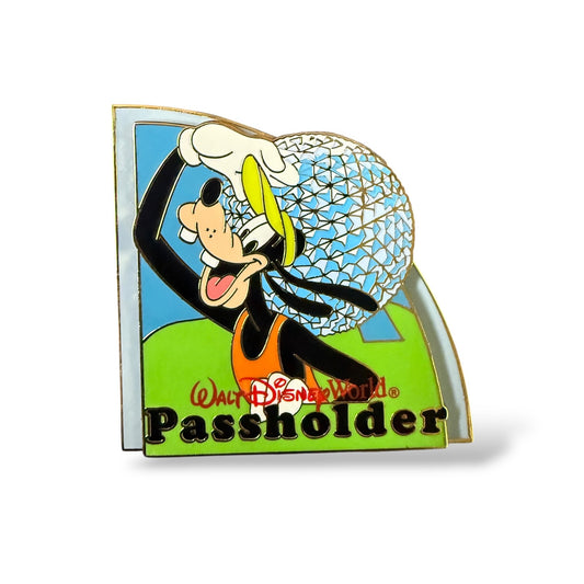 WDW 2008 Passholder 2008 Passholder Goofy at EPCOT Pin