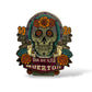 DLR Sugar Skull Dia De Los Muertos Pin