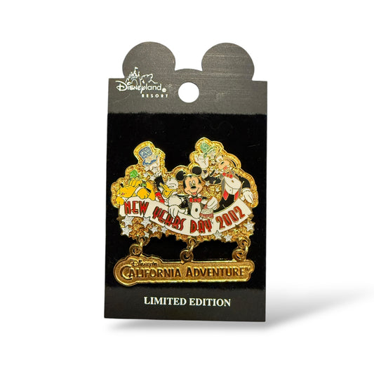 DCA New Year's Day 2002 Dangle Pin