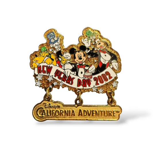 DCA New Year's Day 2002 Dangle Pin