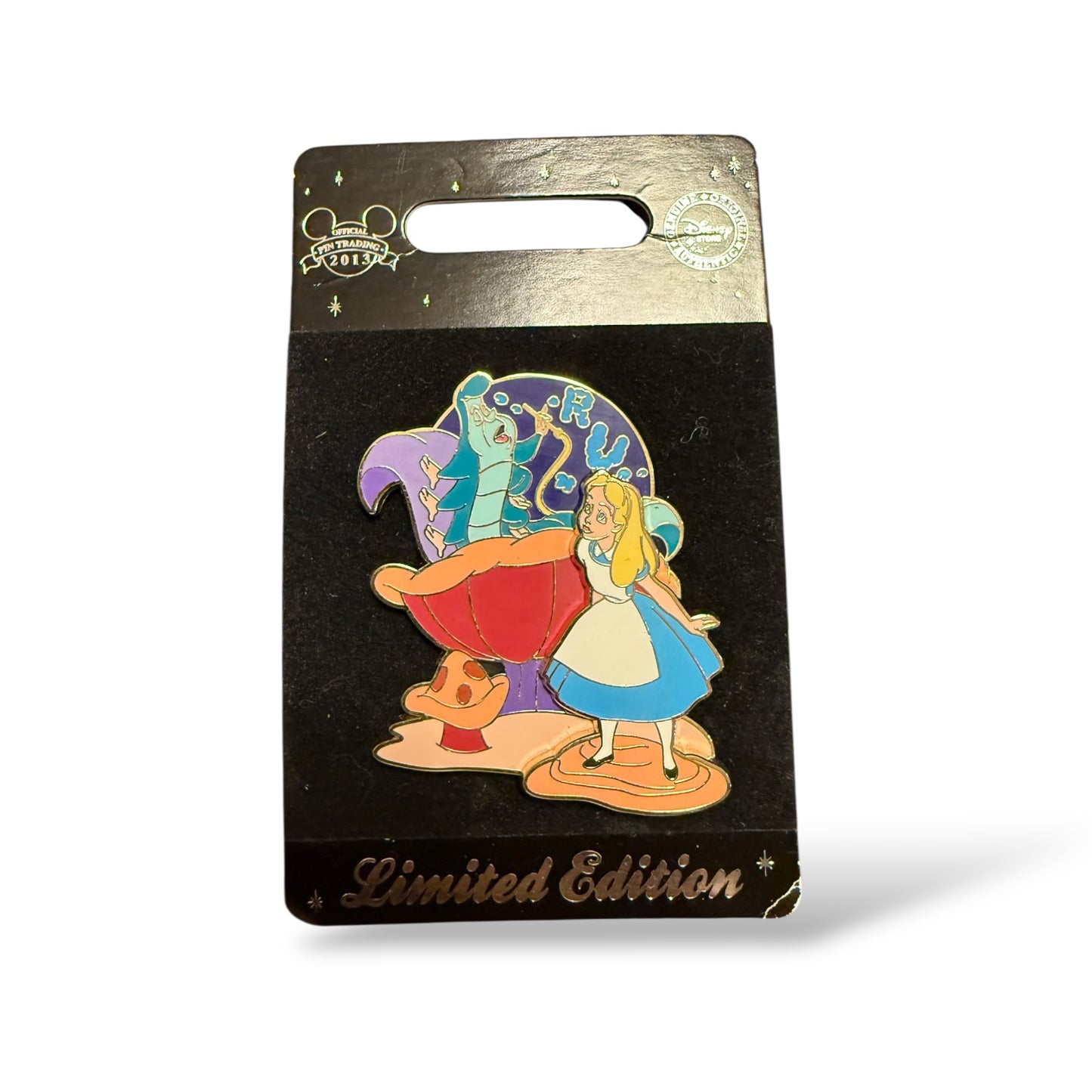 UKDS Alice in Wonderland with Caterpillar Pin