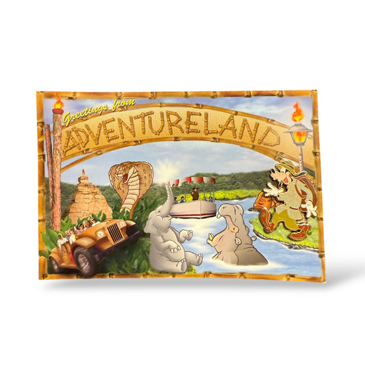 DLR Mickey's All American Pin Quest Goofy Adventureland Pin