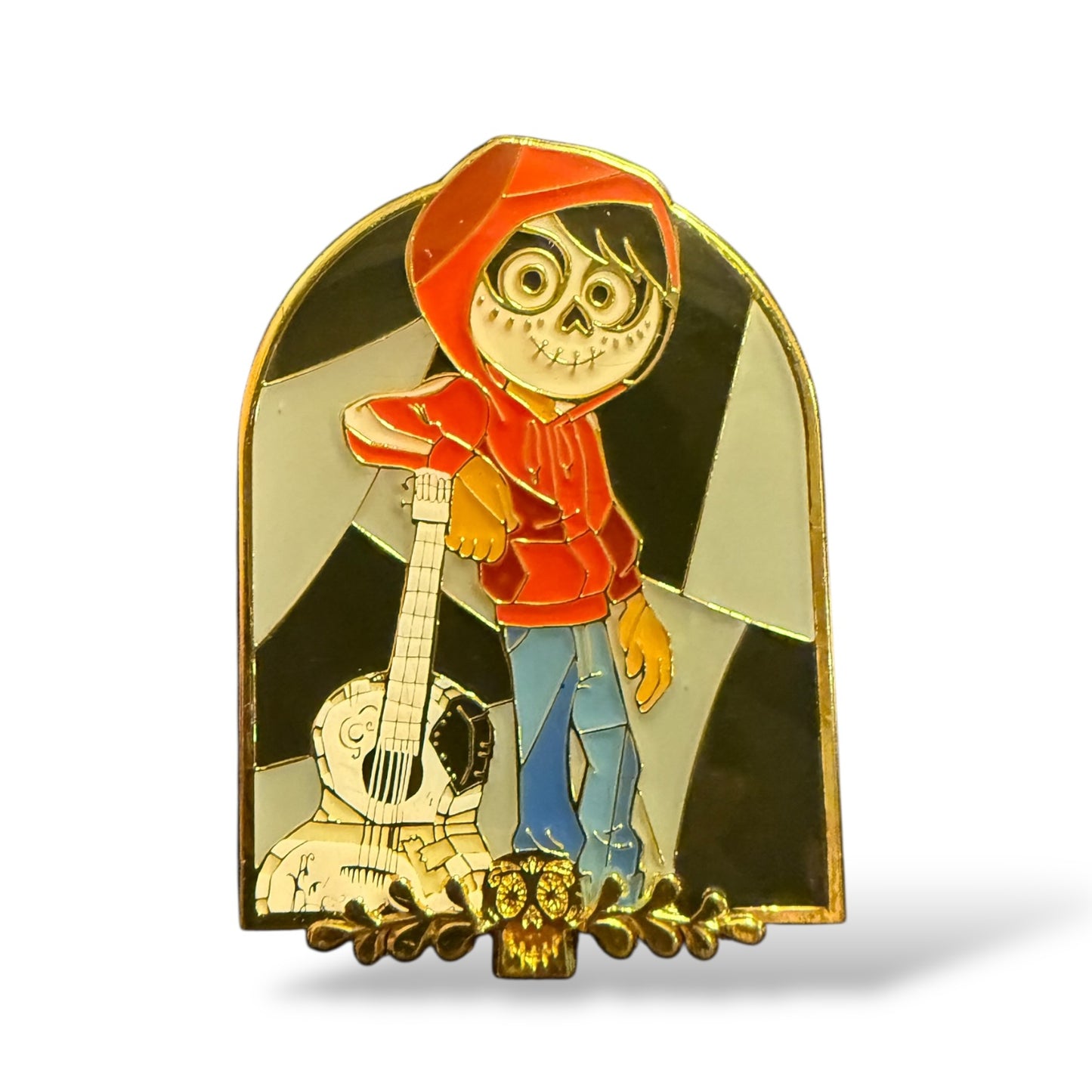 Loungefly Pixar Stained Glass Portrait Mystery Coco Miguel Pin