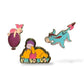 Disney Store Oh My Disney Winnie The Pooh Pin Set