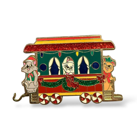 WDI 2013 Holiday Train Marie, Toulouse, and Berlioz Pin
