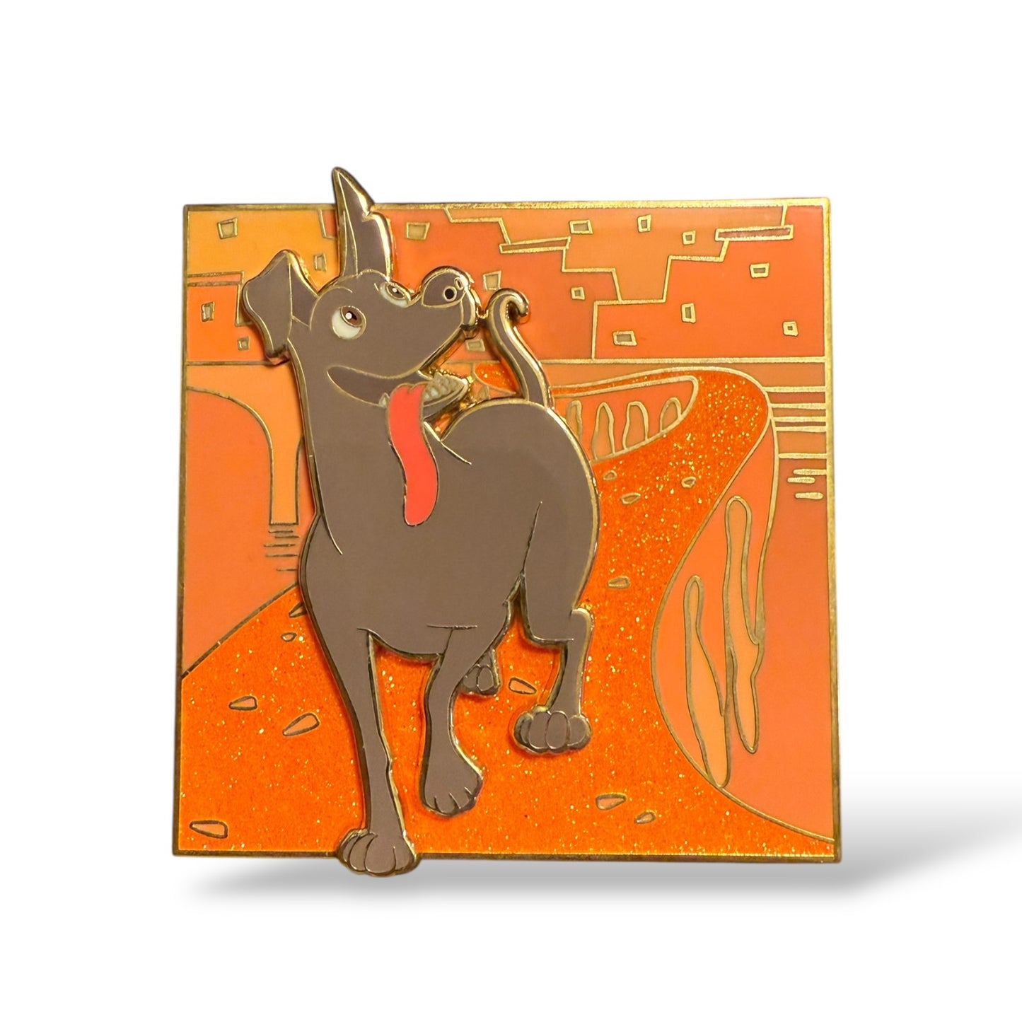 Pastel Dogs Dante Fantasy Pin