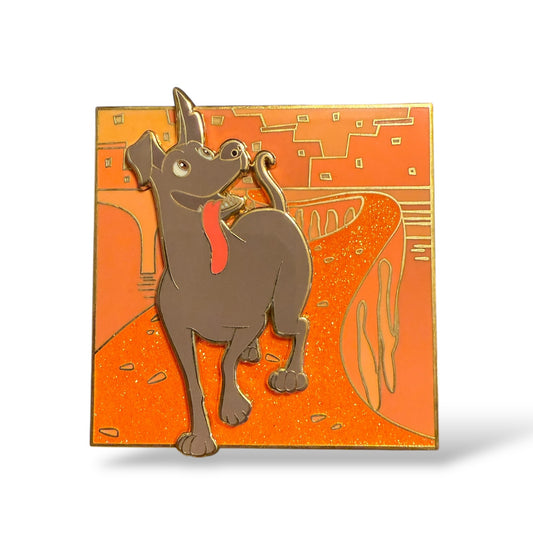 Pastel Dogs Dante Fantasy Pin
