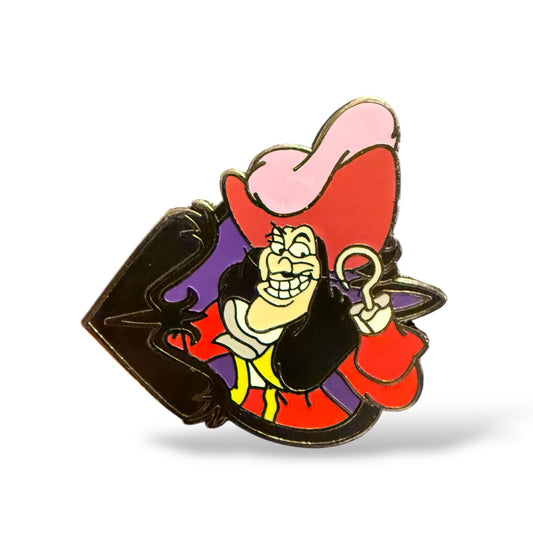 Disney Parks Villains Puzzle Captain Hook Pin