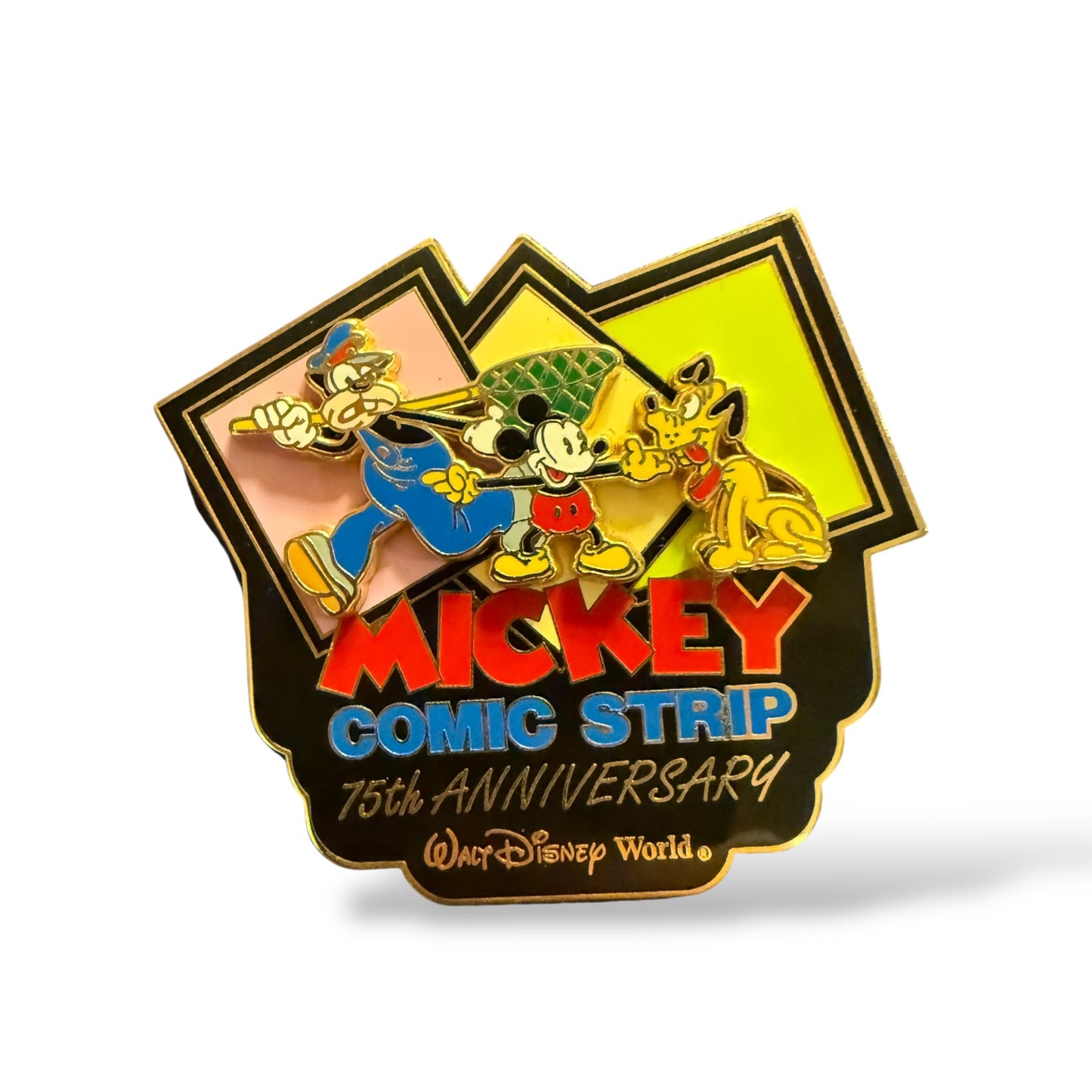 WDW Mickey Mouse Comic Strip 75th Anniversary Pin