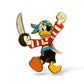 DLR Mickey's All American Pin Quest Pirate Donald New Orleans Square Pin