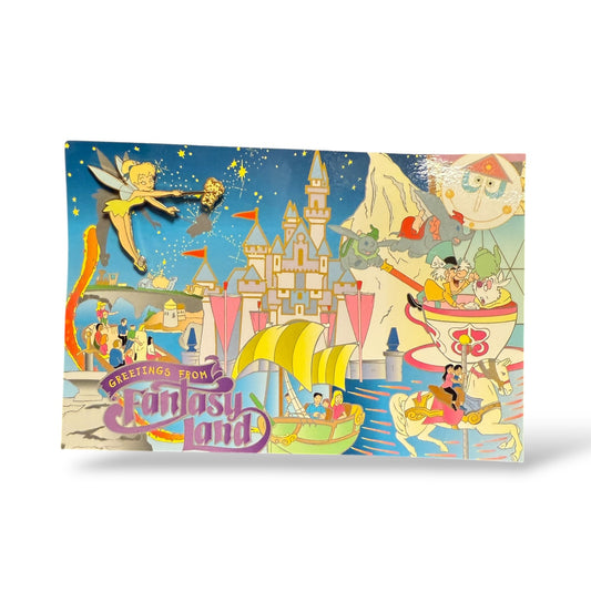 DLR Mickey's All American Pin Quest Tinker Bell Fantasyland Pin