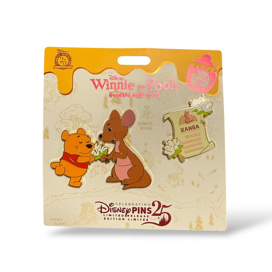 Disney Parks Hundred Acre Wood Series Pooh and Kanga August Pin