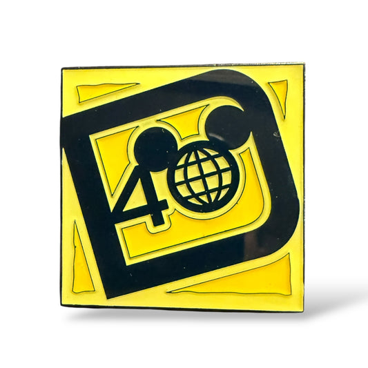 WDW 40 Years of Magic Mystery 40 Year Logo Pin