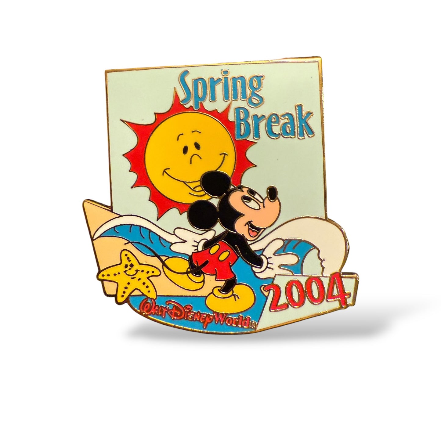 WDW Mickey Mouse Spring Break 2004 Pin