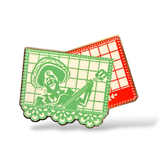 Disney Parks Papel Picado Mystery Ernesto de la Cruz Pin