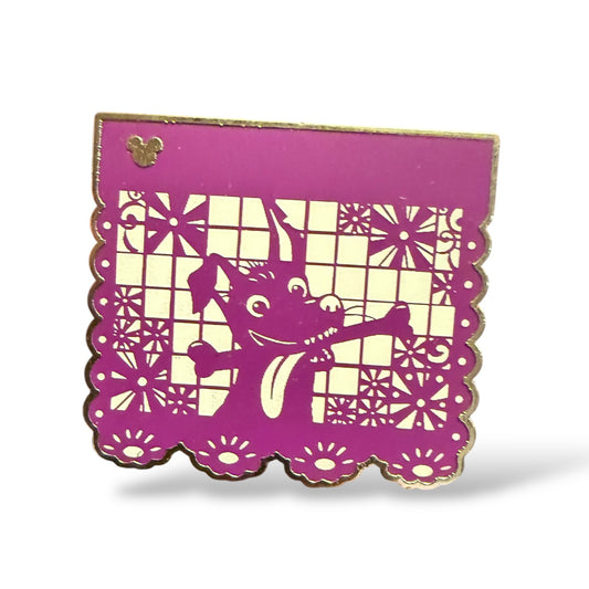 Cast Lanyard HKDL Papel Picado Dante Hidden Mickey Pin