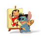 Disney Auctions Stitch Painting Lilo pin