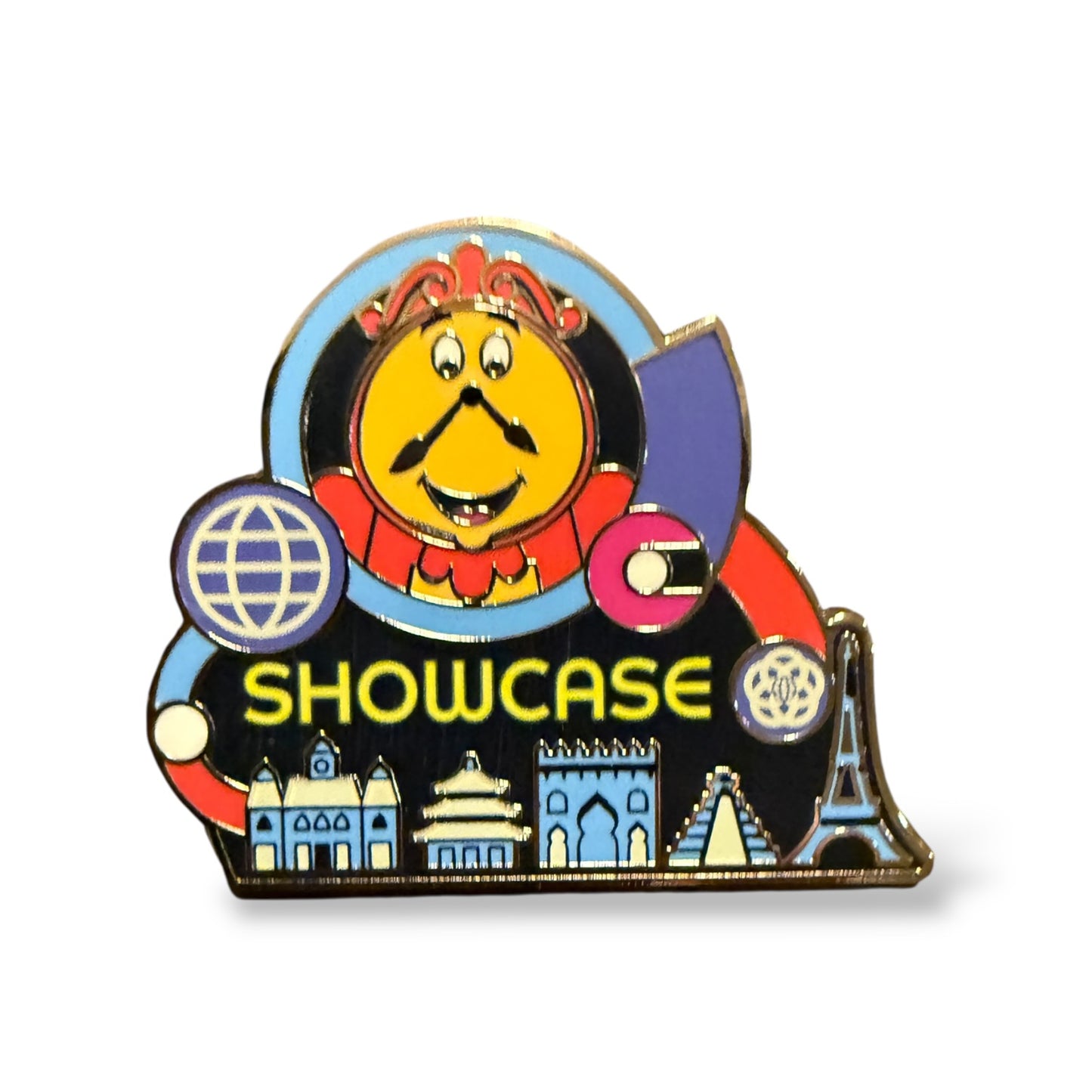 WDW EPCOT Booster Cogsworth Showcase Pin