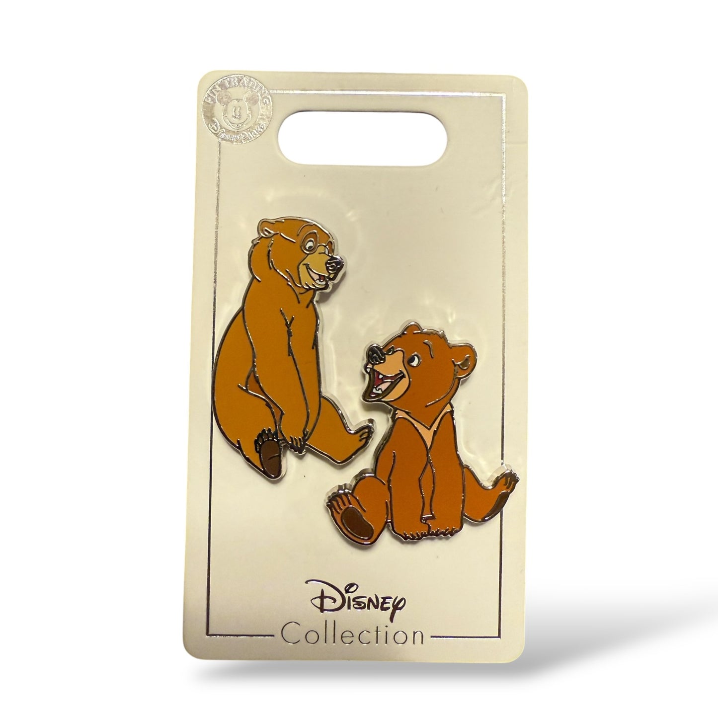 Disney Parks Brother Bear Kenai and Koda Sitting Pin Set