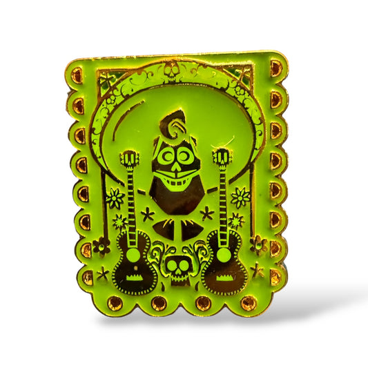 Loungefly Pixar Coco Banner Ernesto de la Cruz Pin