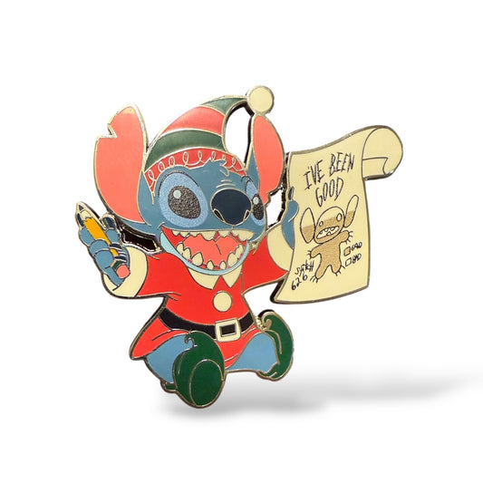 DLRP Christmas 2024 Stitch Wearing an Elf Costume Pin