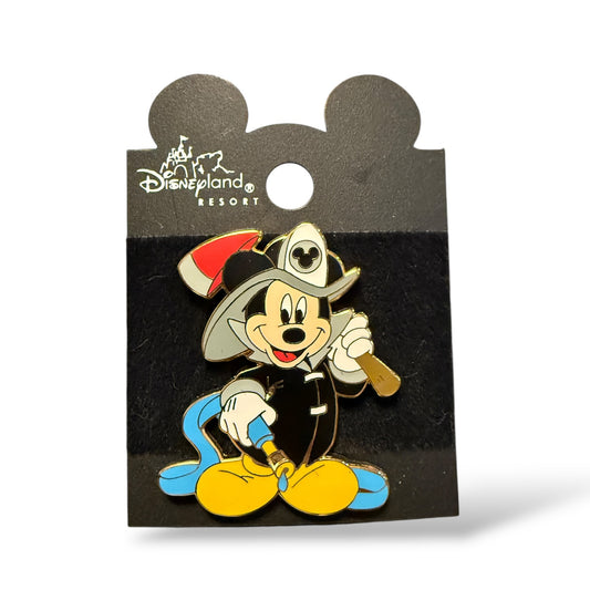DLR Rescue Mickey Fireman Pin