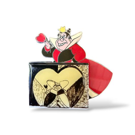 Disney Catalog Villains Sketches Queen of Hearts Pin