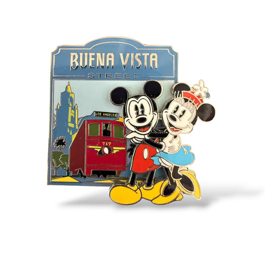 DCA Mickey and Minnie Buena Vista Street Pin
