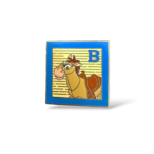 Disney Parks Toy Story 3 Block Bullseye Pin