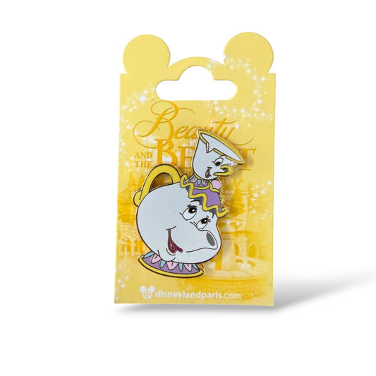 DLRP Beauty and The Beast Mrs. Potts and Chip Pin