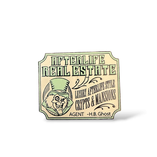 DLR Haunted Mansion O'Pin House Advertisement Afterlife Real Estate Pin