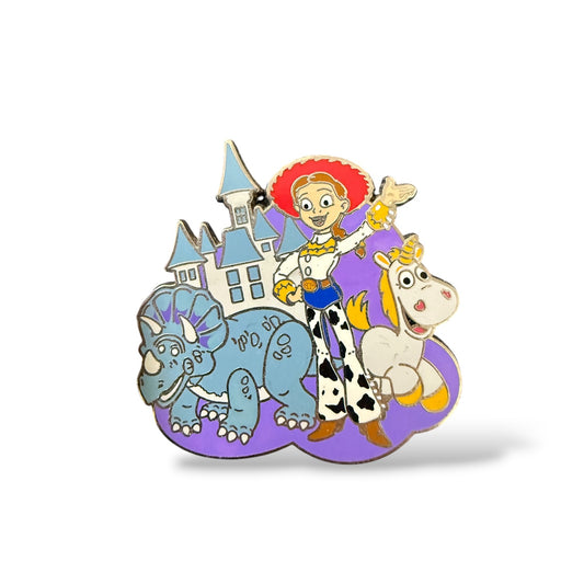 Disney Parks Toy Story 3  Jessie with Trixie and Buttercup Pin
