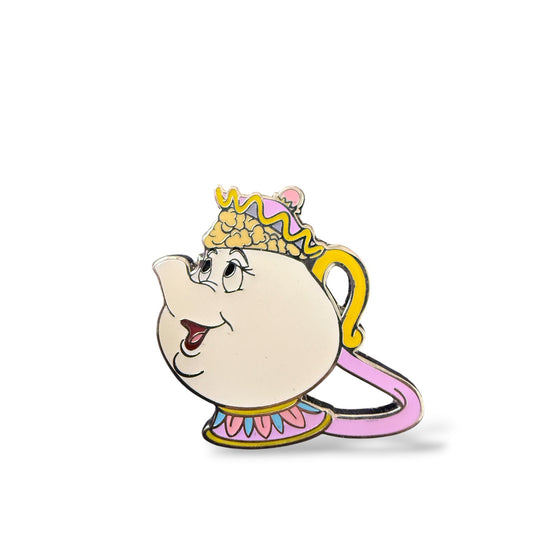 HKDL Popcorn Bucket Mystery Mrs. Potts Pin