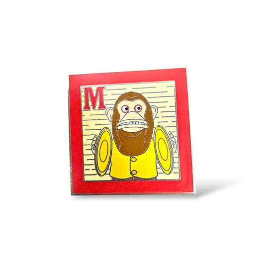 Disney Parks Toy Story 3 Block Monkey Pin