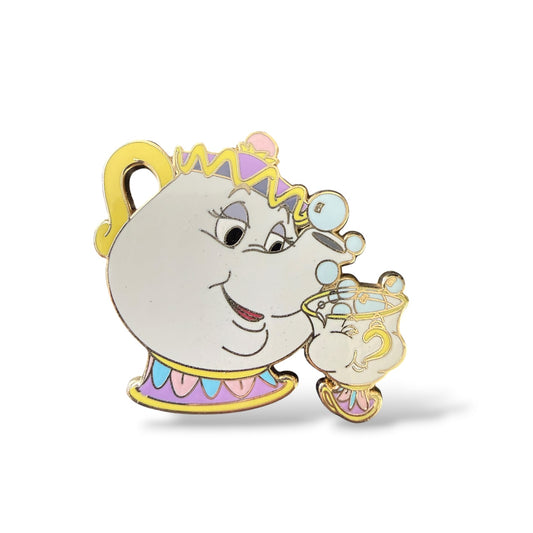 Disney Shopping Little Ones Mystery Beauty and The Beast Mrs. Potts and Chip Pin
