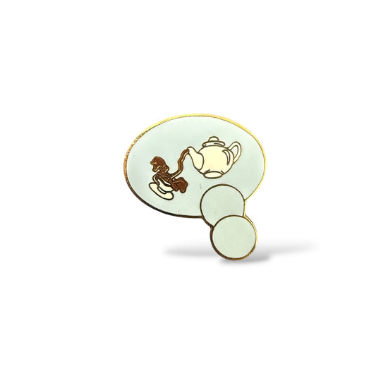 Disney Auctions The Mad Hatter Dreams of Tea Thought Bubble Pin