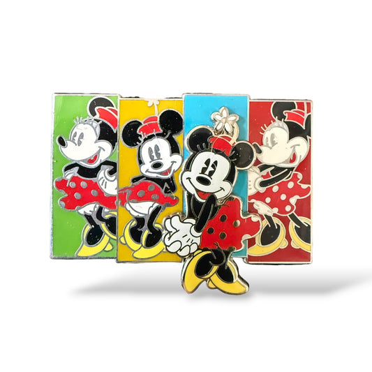 Disney Parks Colorful Panels Minnie Mouse Pin