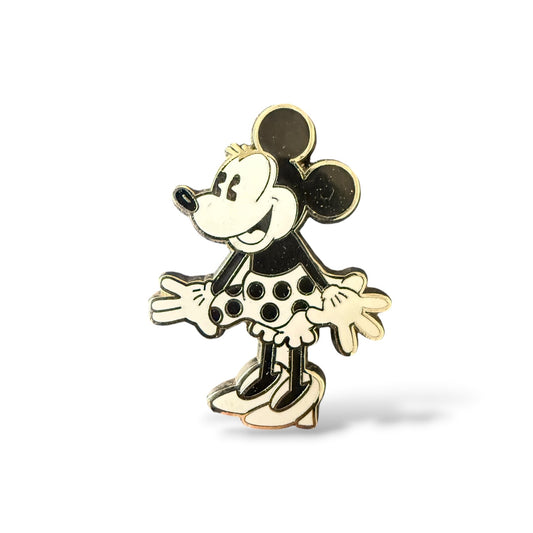 Disney Parks Vintage Pie Eyed Minnie Mouse Pin
