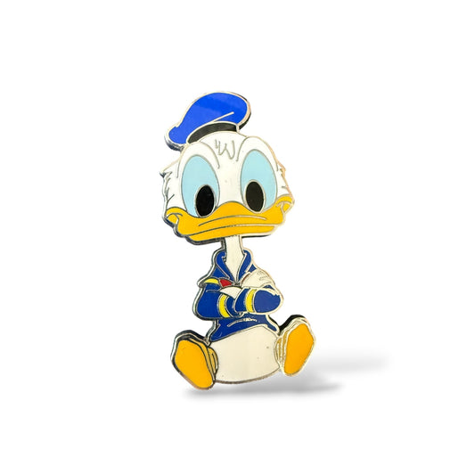 Disney Parks Big Head Art Booster Donald Pin