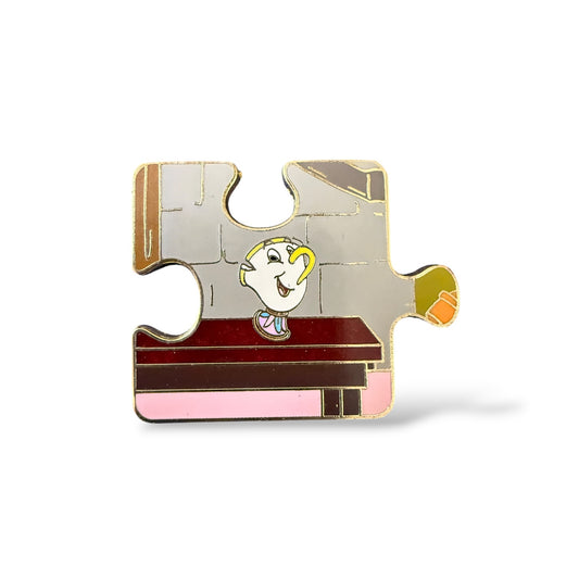 Disney Parks Beauty and The Beast Character Connection Mystery Chip Pin