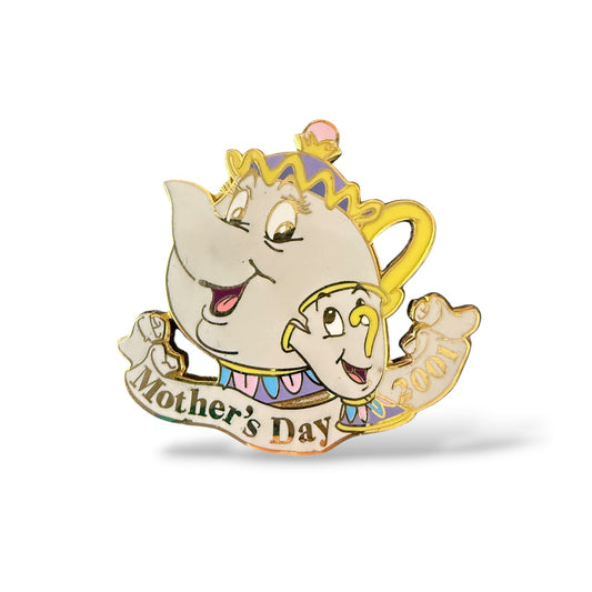 Disney Parks Mother's Day 2001 Mrs. Potts and Chip Pin