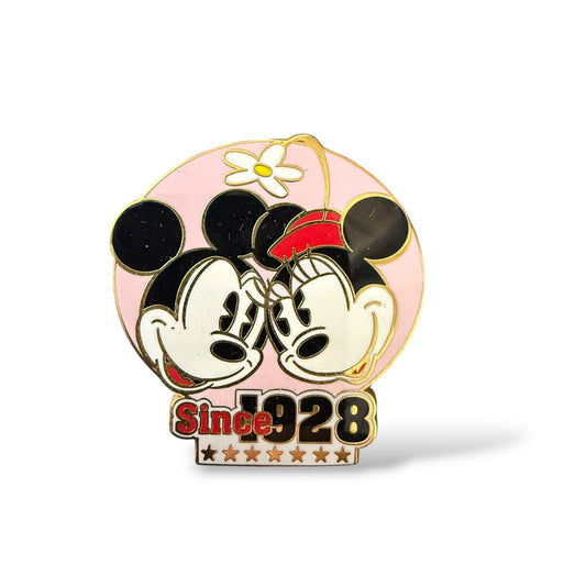 Disney Parks Mickey Mouse & Minnie Mouse Since 1928 Pin