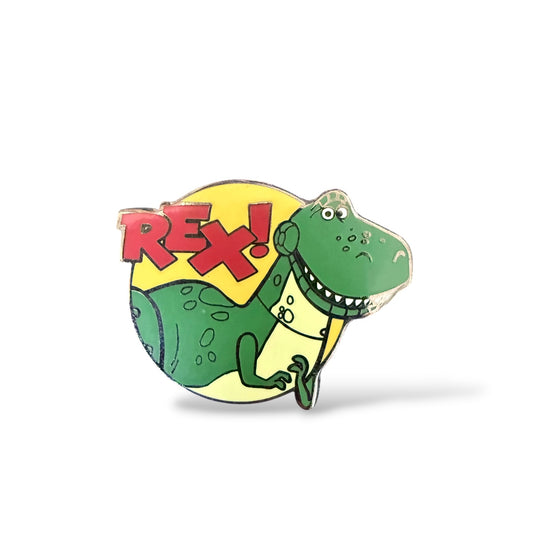 Disney Store The Road to Toy Story Rex Pin