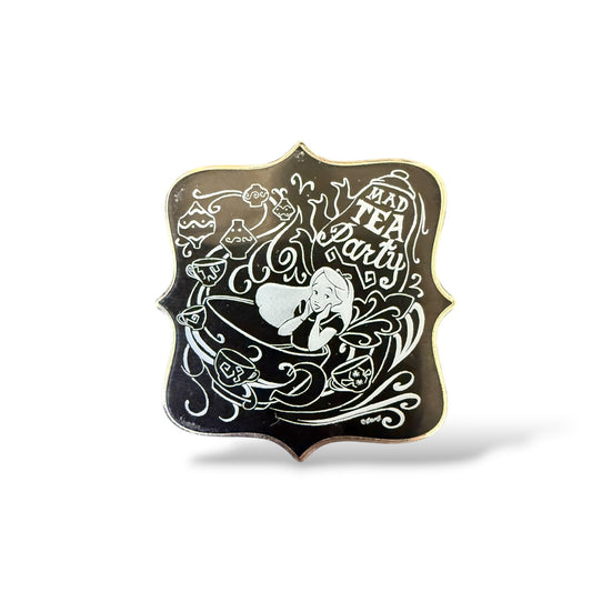 Disney Parks Park Attractions Booster Mad Tea Party Pin